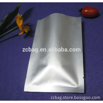 moistureproof pure aluminum foil PET/AL/PE three side seal gusset two side seal gusset